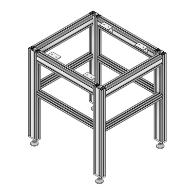 40-540-1SS MODULAR SOLUTIONS ANGLE BRACKET 45MM TALL X 90MM WIDE WITH STAINLESS STEEL HARDWARE